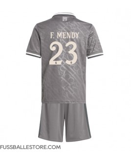 Günstige Real Madrid Ferland Mendy #23 3rd trikot Kinder 2024-25 Kurzarm (+ Kurze Hosen)